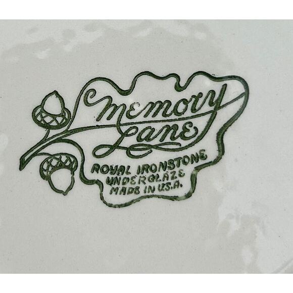 Cup and Saucer Set Memory Lane Pink/White Birthday Wedding Mom Gift Royal USA - Picture 5 of 9